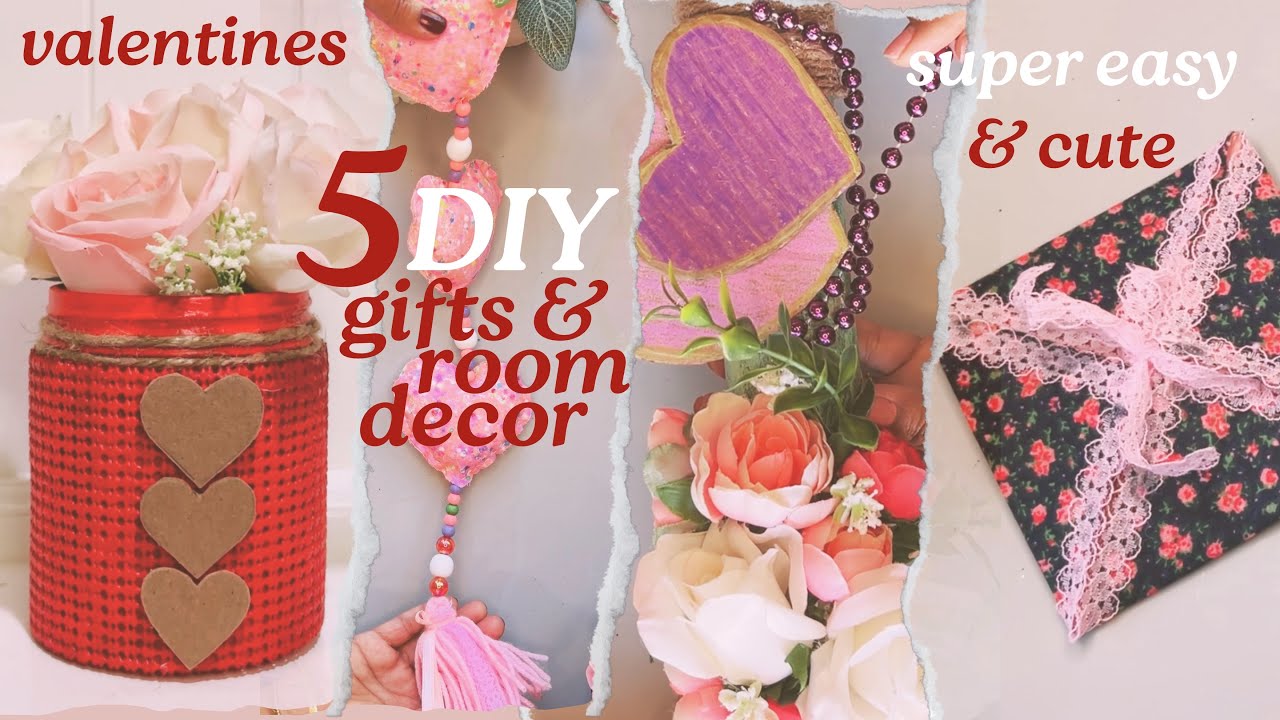 Valentine’s Gift & Decor DIYs 💝 | Easy Handmade Ideas Anyone Can Make!