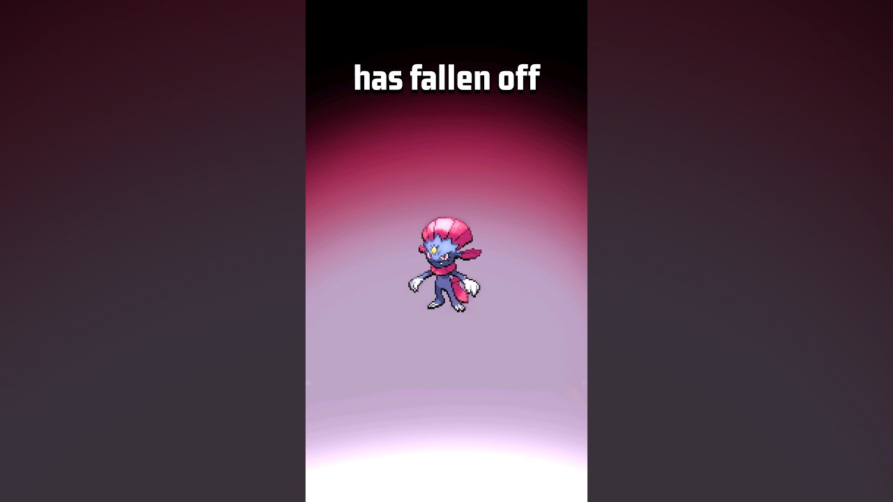 Why Weavile Is Bad Now #shorts