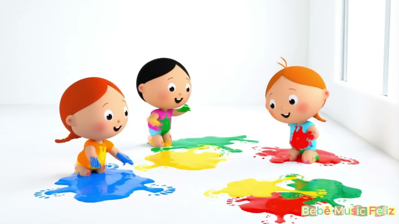 Aprendendo as Cores | Música Infantil para Bebês