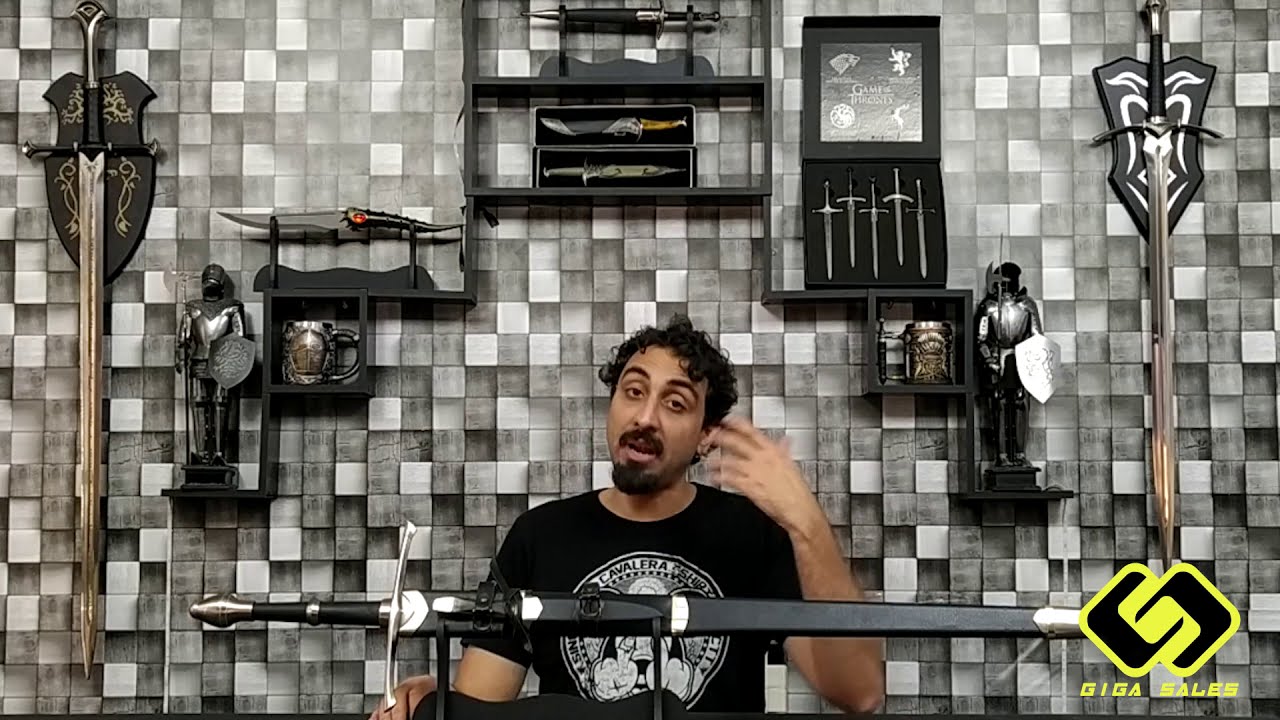 Espada Strider - Senhor Dos Anéis (Bainha e Faca)