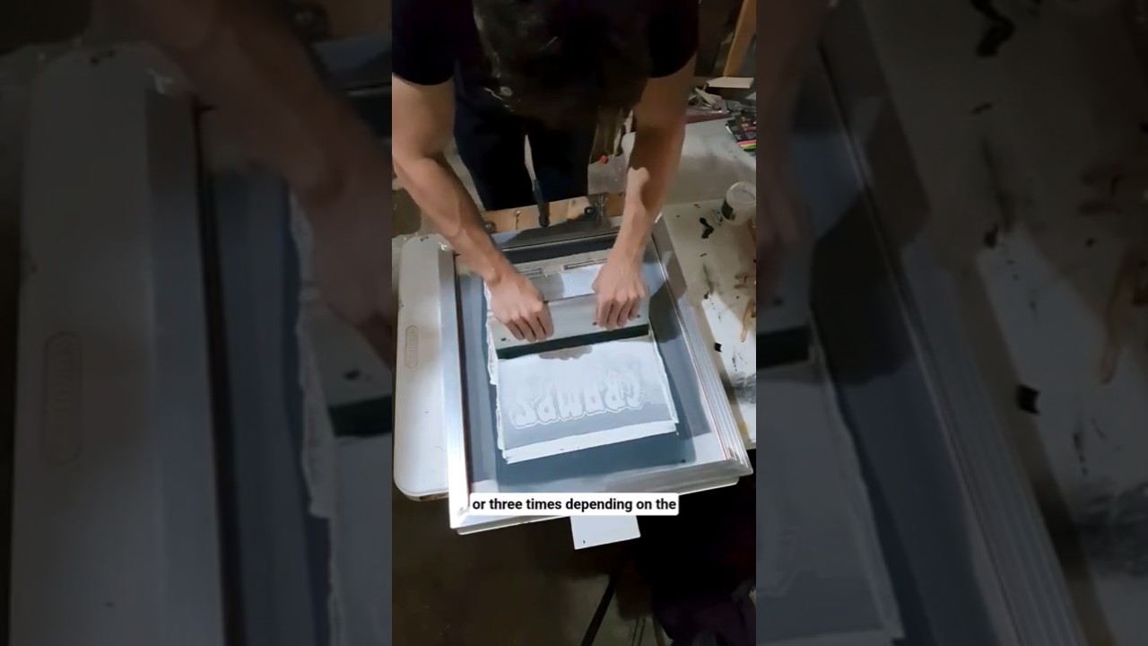 How to Screen Print at Home