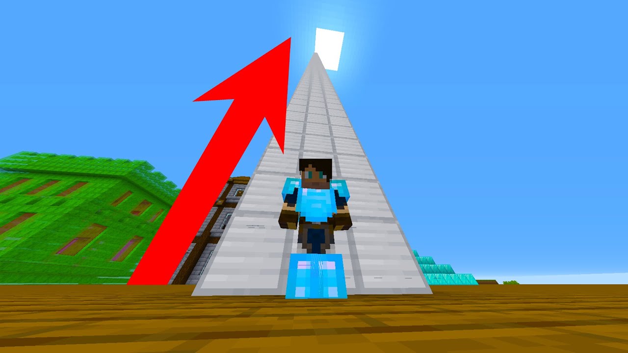 IK BOUW EEN IRON BLOCK TOWER EN DIT KOST MILJOENEN - Minecraft Skyblock 1.16