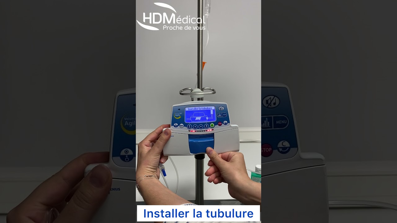 HD M&eacute;dical - Programmation pompe Agilia (Nutrition Parent&eacute;rale _ Mode Palier)