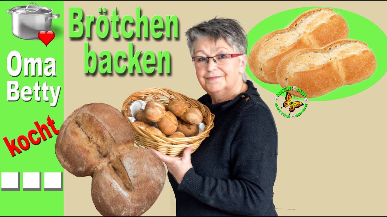 Leckere Brötchen selber backen. Ein 100 Jahre altes Rezept von meinem Opa