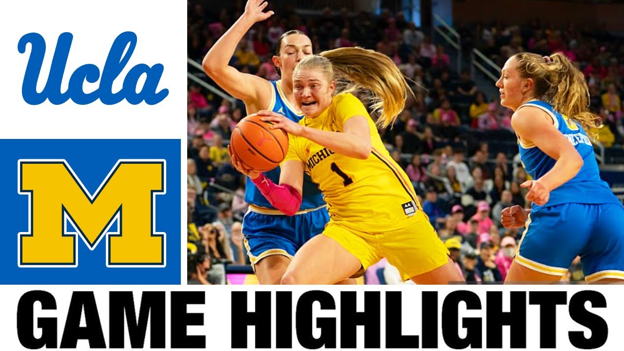#2 UCLA vs #8 Michigan Highlights | Women's Basketball | College Basketball 2026