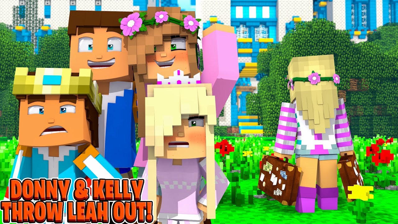 Little Kelly KICKS ME OUT & STEALS MY FAMILY...Minecraft Adventure