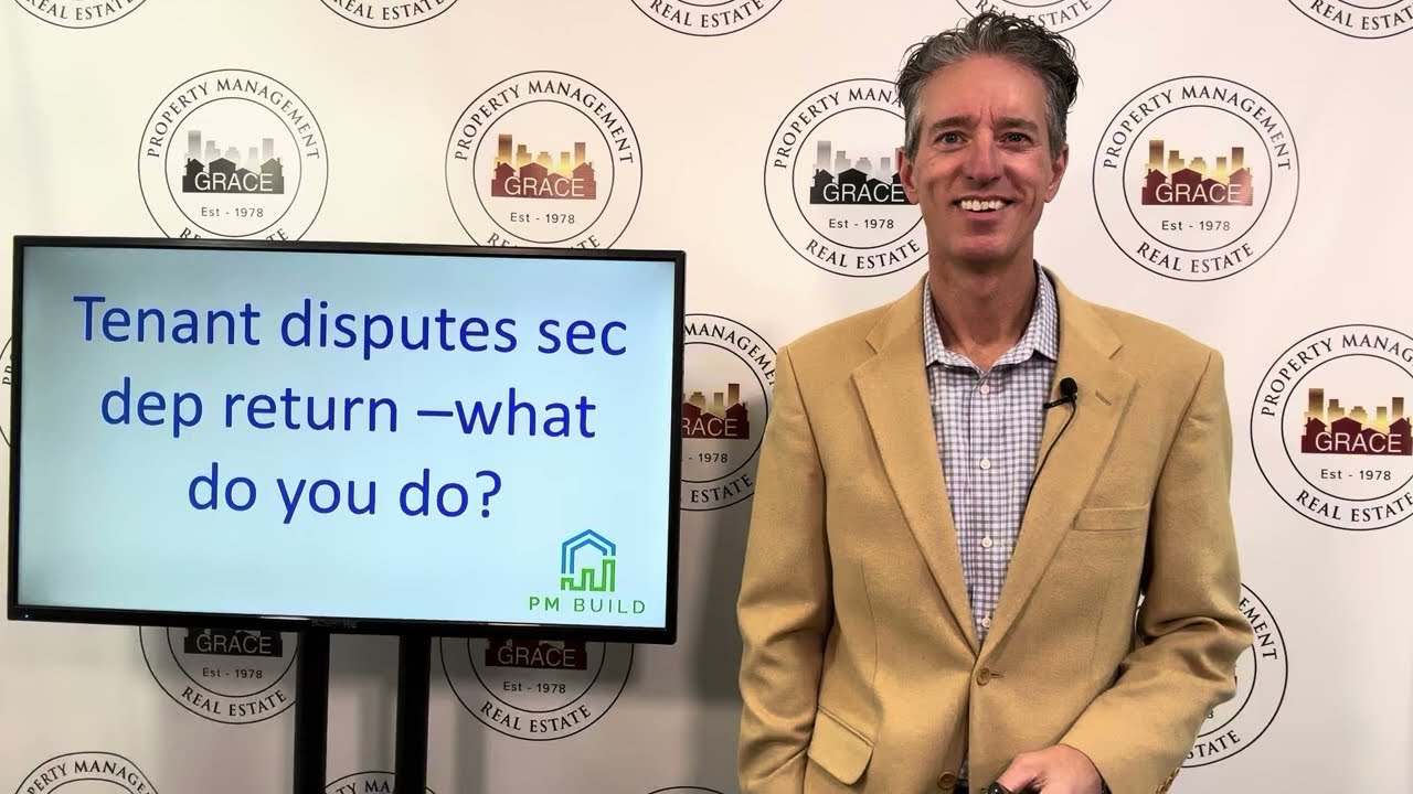 Tenant Disputes Security Deposit Withholding - what do you do??