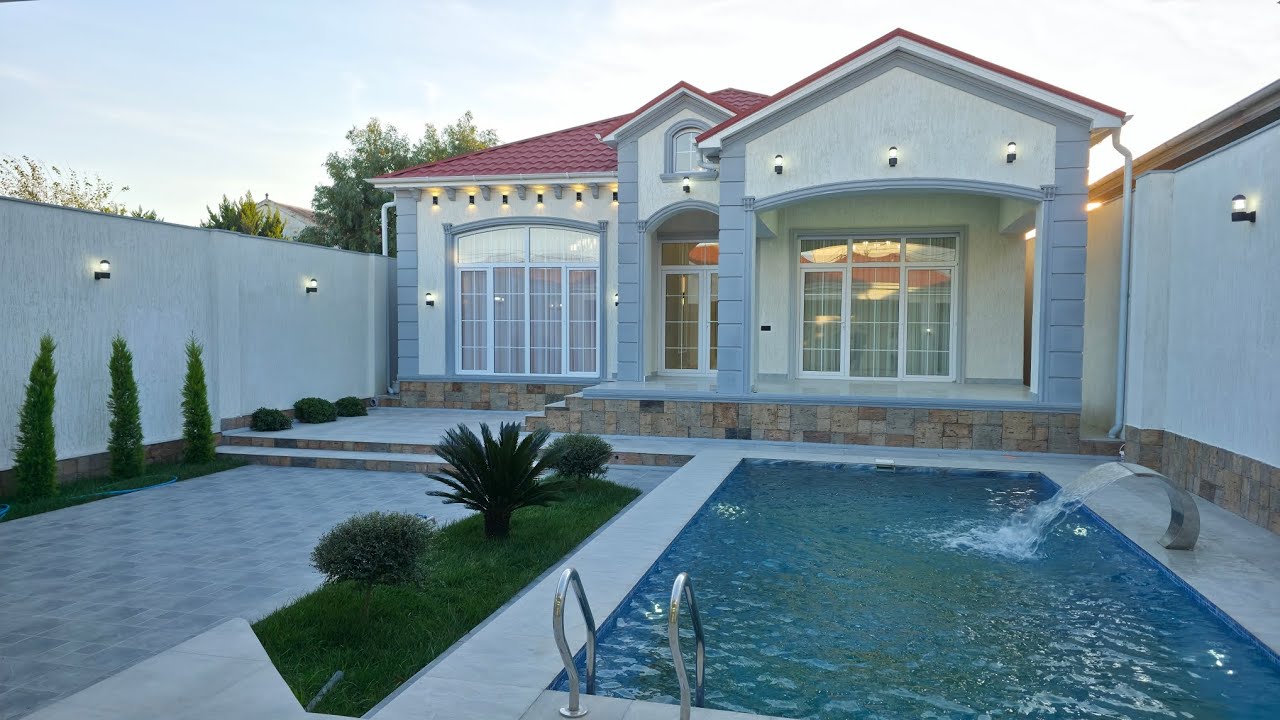 Yola çox yaxın, əla ərazidə bağ evi satılır - Mərdəkan (652)