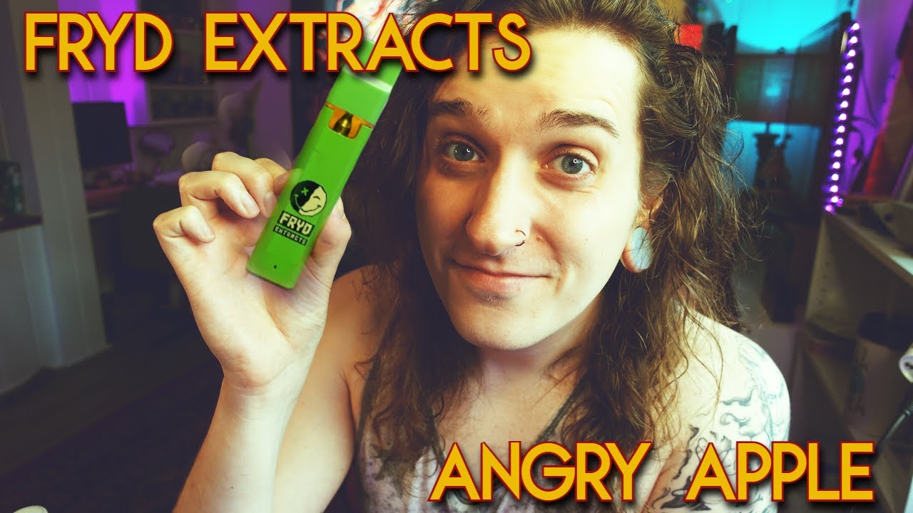Dragon's Strain Review: FRYD EXTRACTS DISPOSABLE VAPE || ANGRY APPLE