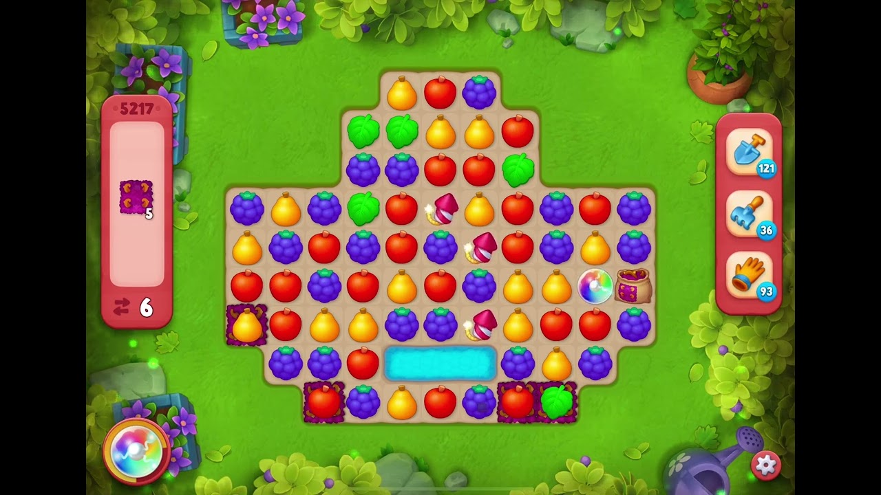 GardenScapes Level 5217 no boosters
