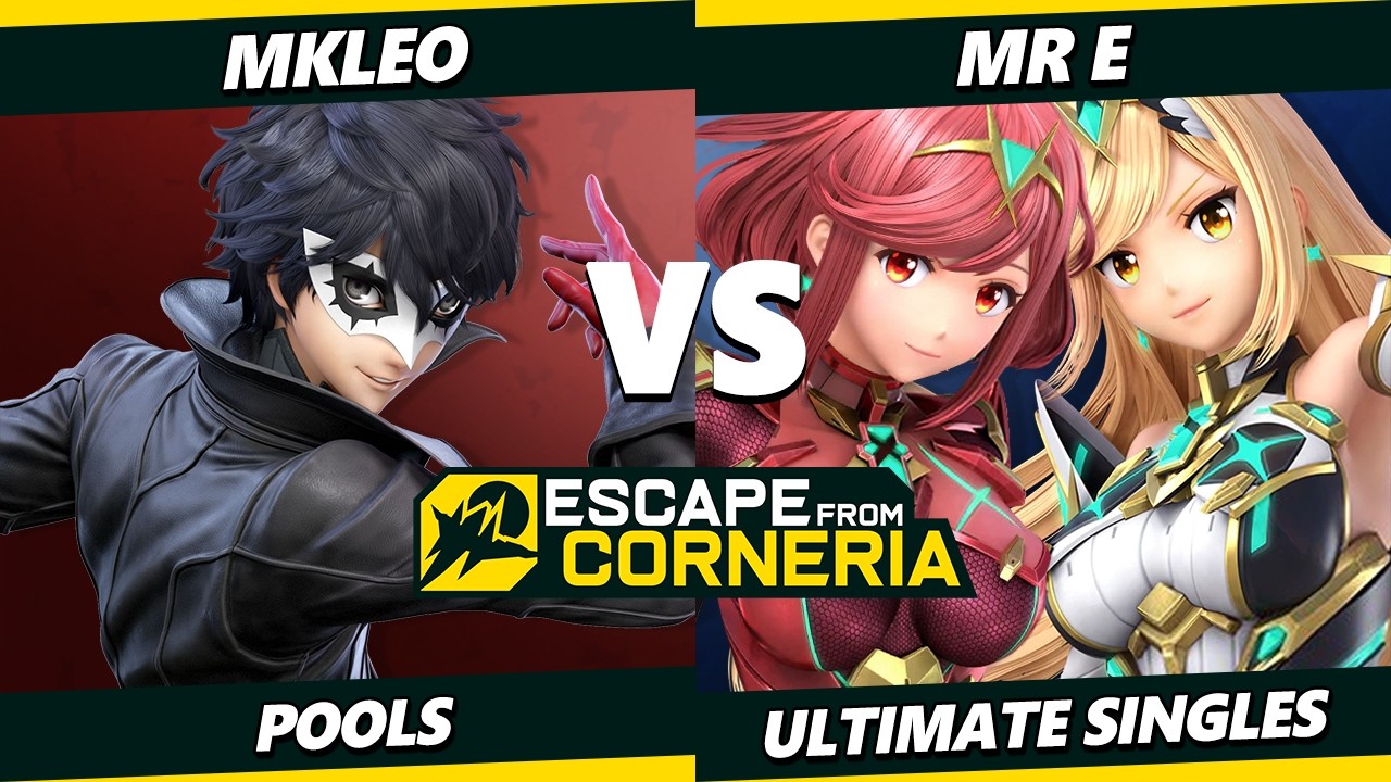 Побег из Корнерии - MkLeo (Пира, Митра, Джокер) против Мистера И (Пира, Митра) Smash Ultimate - SSBU