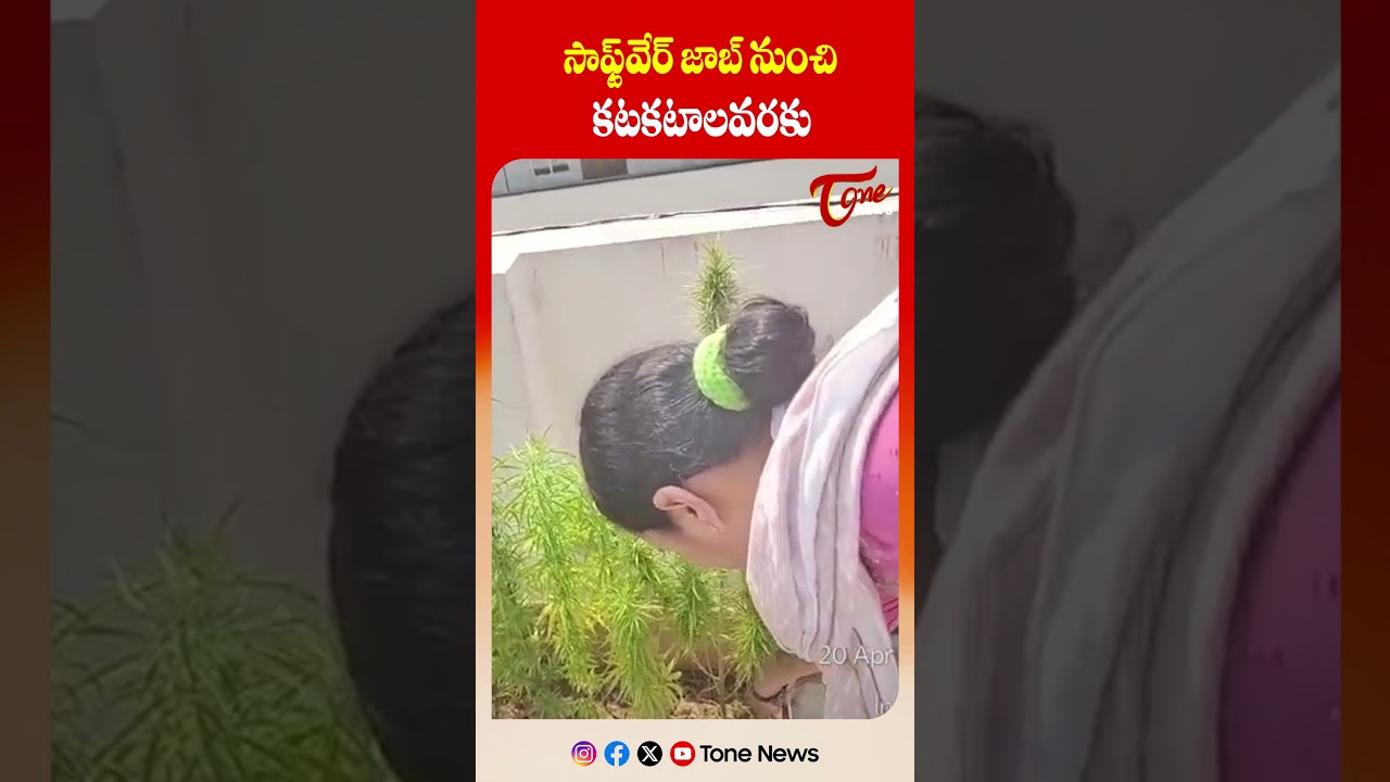 సాఫ్ట్&zwnj;వేర్ జాబ్ నుంచి కటకటాలవరకు | Software Employee Cultivating Ganja Plants At Home | Tone News