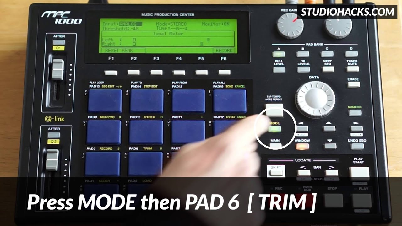 MPC 1000: Auto Slicing Samples