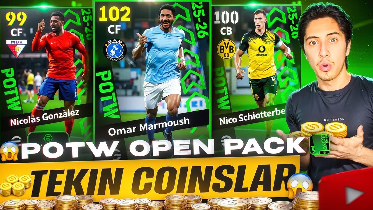 MARMOUSH 102🥶🔥 POTW OPEN PACK | TEKIN COINS + KONKURS🎁