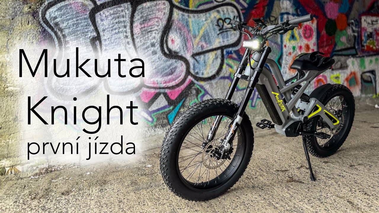 Mukuta Knight - šílená mašina, co jezdí po schodech 😅😲. První jízda 🏍️