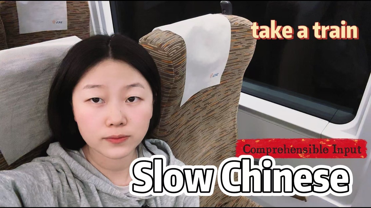 Slow scenario Chinese通过坐火车学中文（可理解性输入）