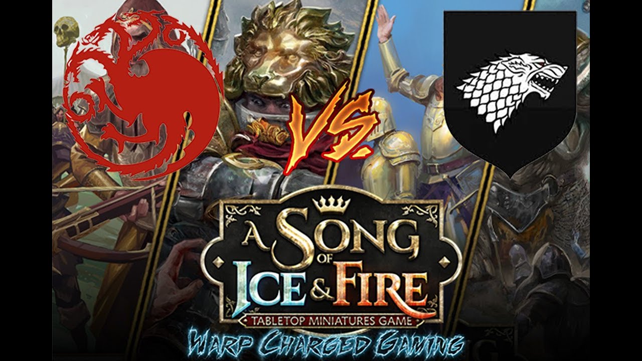 Live ASOIAF Battle Report - Feast of Crows - Targaryens vs Starks
