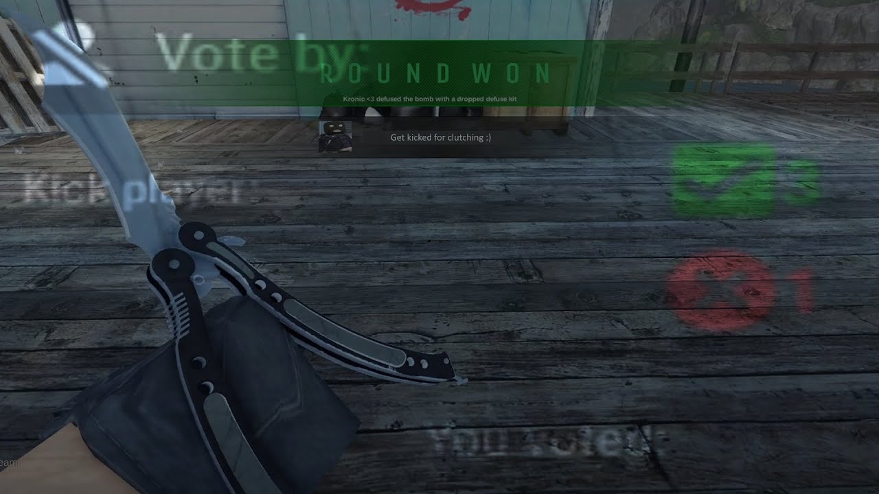 got kicked for clutching in roblox cs2 (defuse division)
