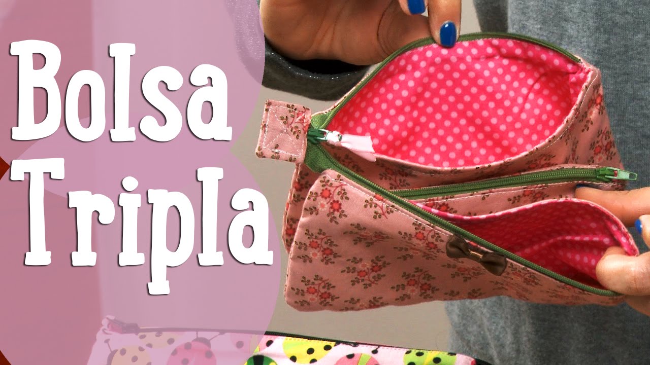 Bolsa Tripla - Costura Comigo