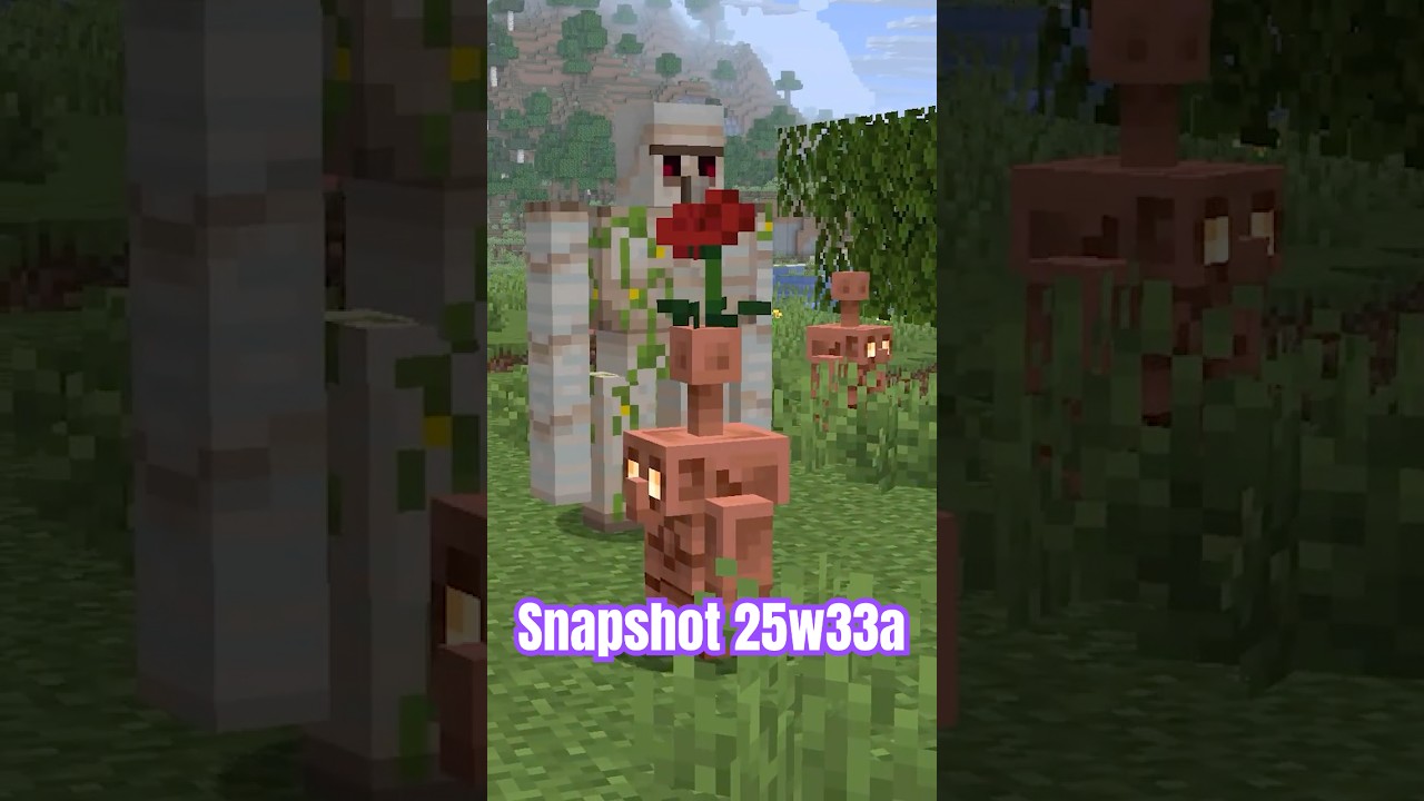 End Changes, Golem Interactions, and More! | Snapshot 25w33a