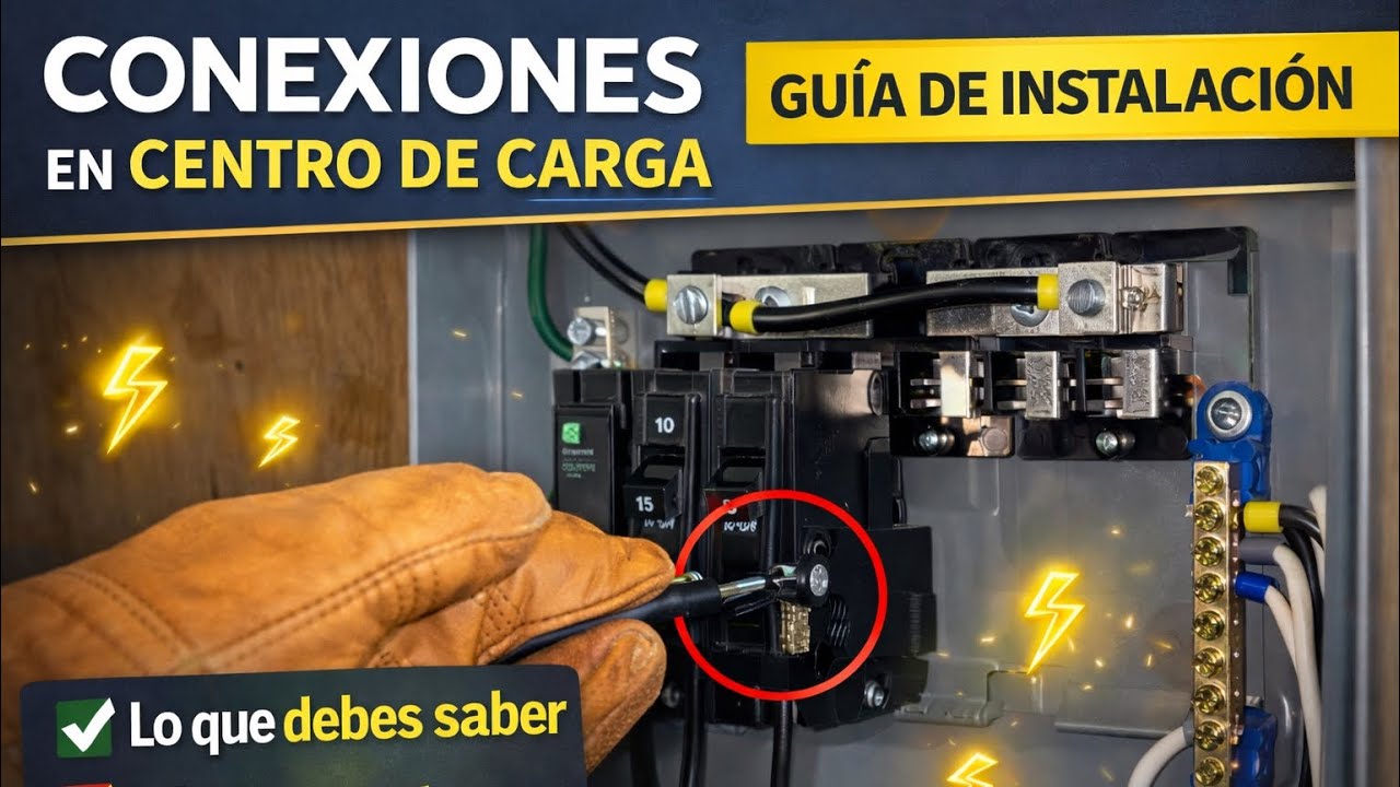 Como derivar circuitos en un centro de carga QOD6 (lo que debes saber) #electricidad #electricista 