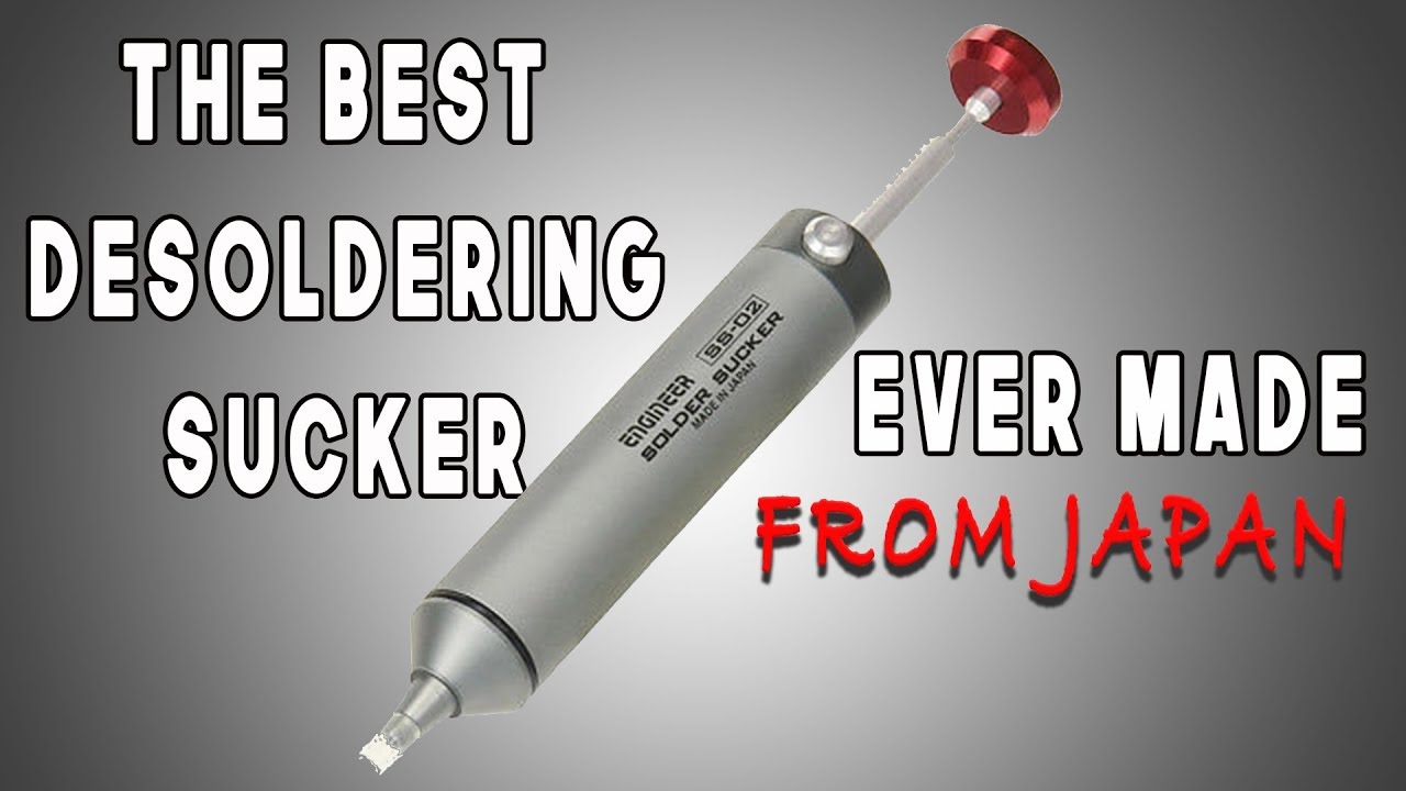 ⭐️ENGINEER SS 02 - desoldering pump ⭐️ Made in Japan