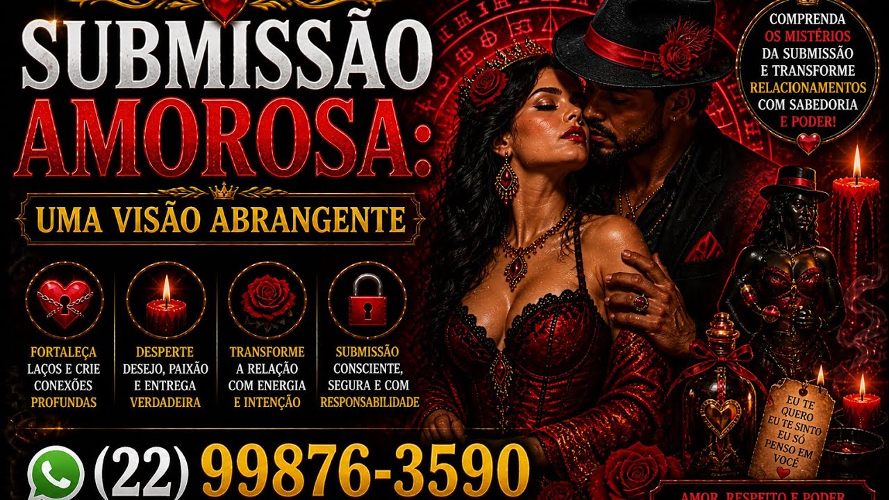 Tudo sobre submissão amorosa #amarracaodefinitiva #obsessao #sigidi #amarracaoamorosa #quimbanda 
