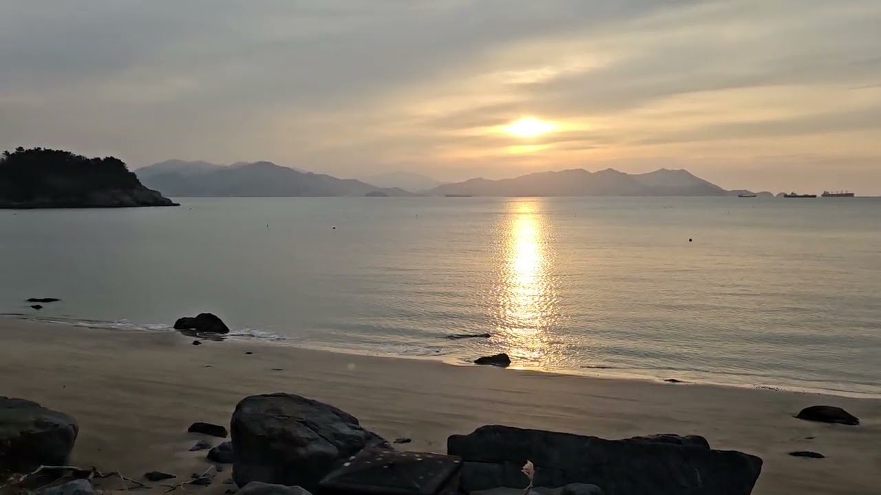 밤이랑 일출 산책 