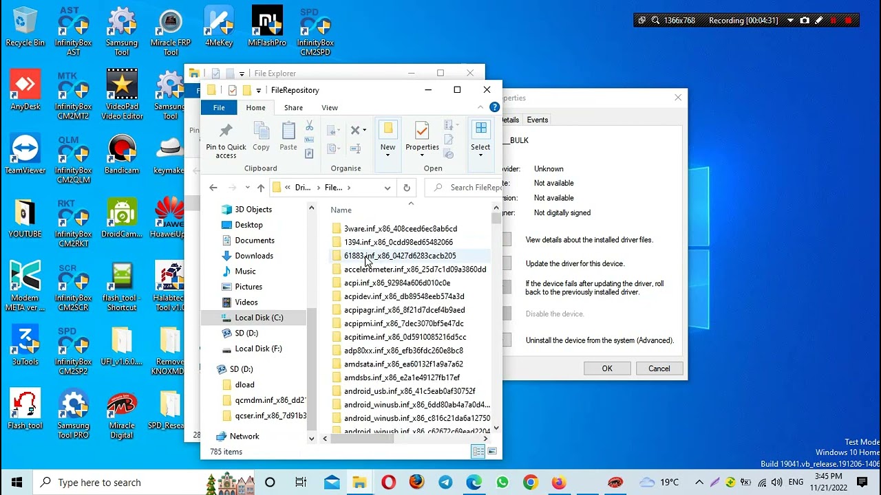 How to install QUALCOMM usb port drivers on windows 10 - qhsusb_bulk driver downloads