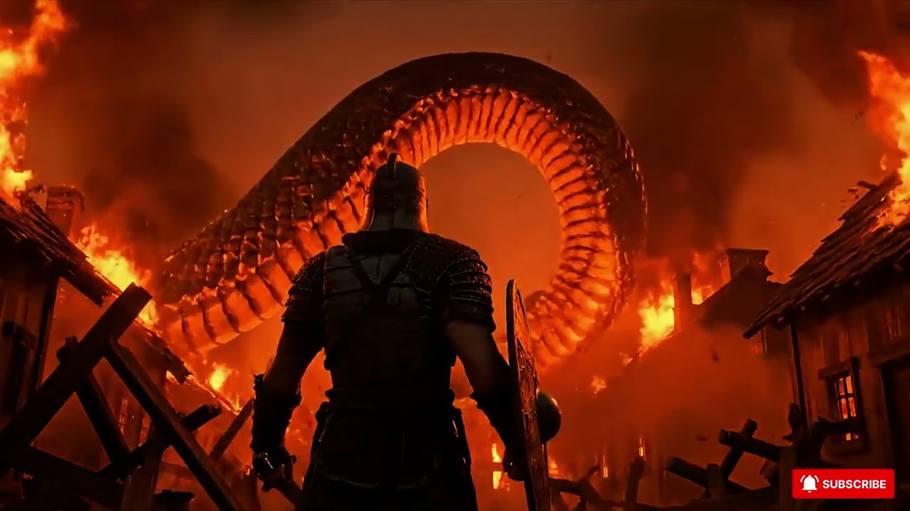 God of War Style 3D Animation  Epic Mythic Battle Cinematic AI Generated with Veo3
