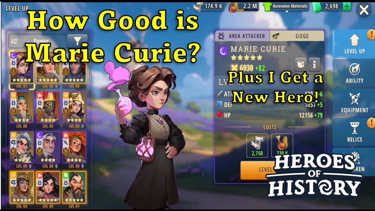 Heroes of History: Shh she is really that good.