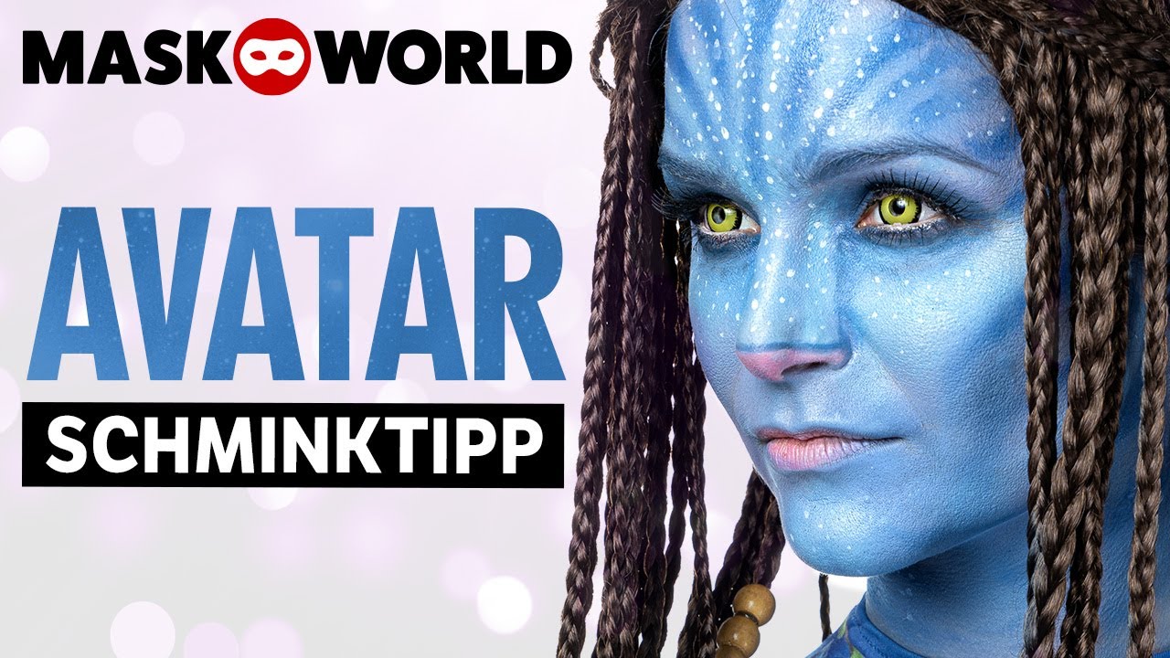 Verwandle dich in Neytiri mit diesem einfachen Trick! Avatar Make-up tutorial!