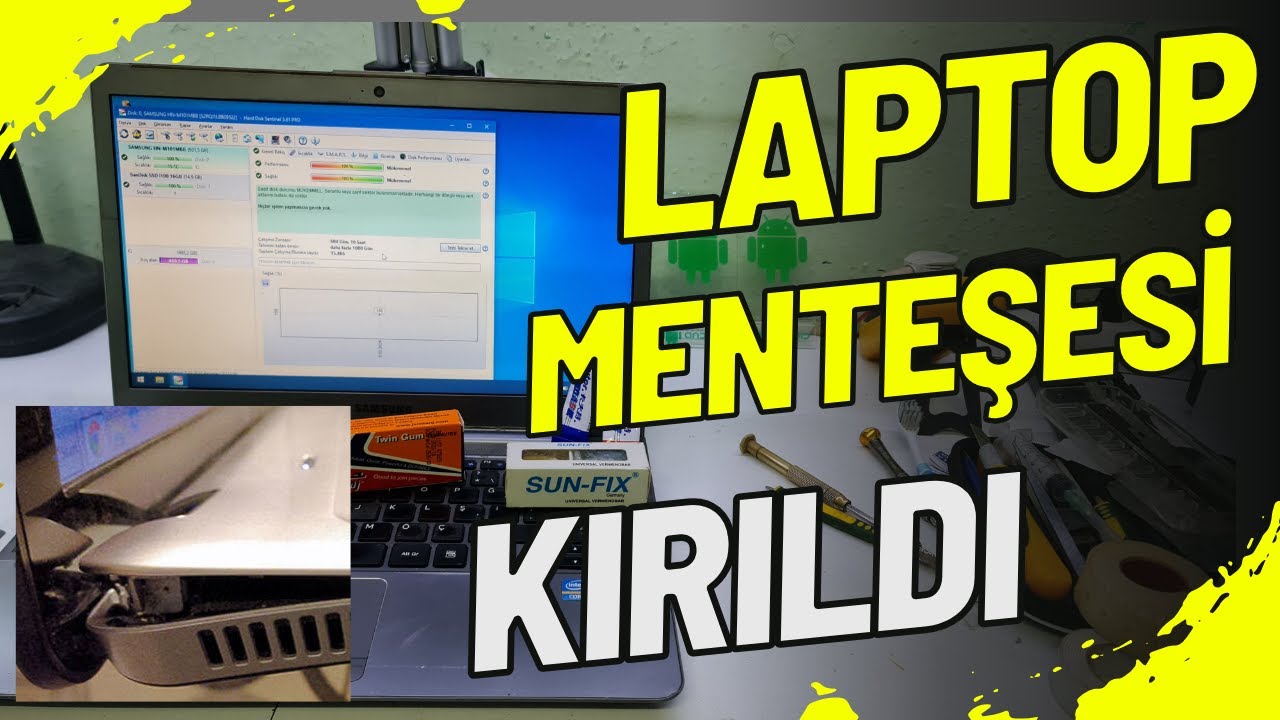 Laptop Menteşe Tamiri: Şimdiye kadar gördüğünüz en etkili yapıştırıcı 2024