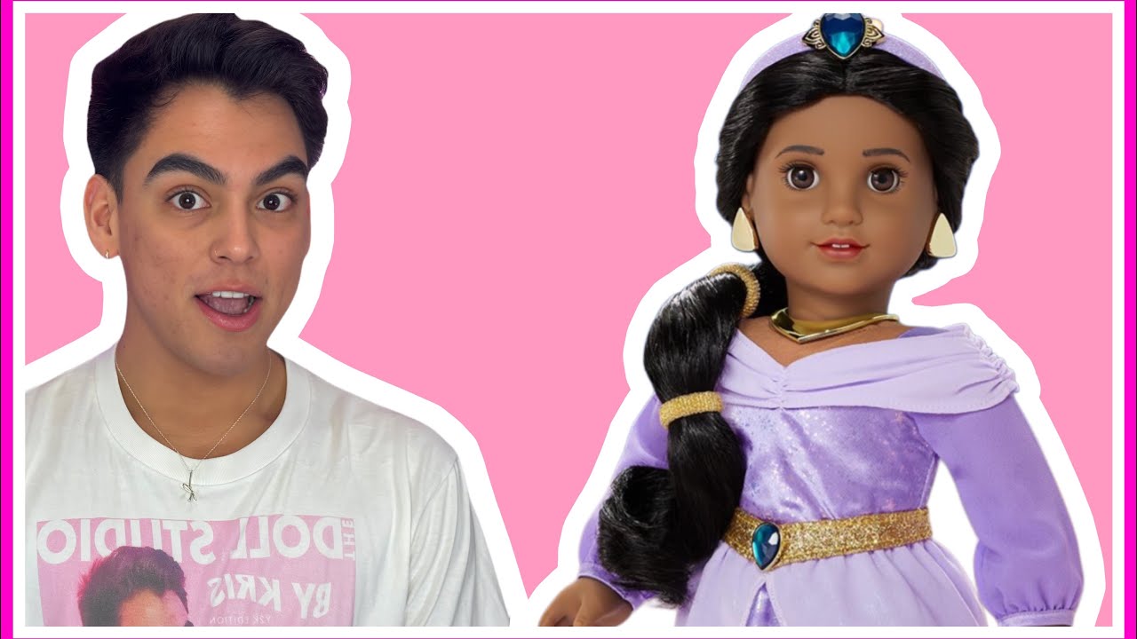 Распаковка нарядного платья куклы American Girl Жасмин!!!