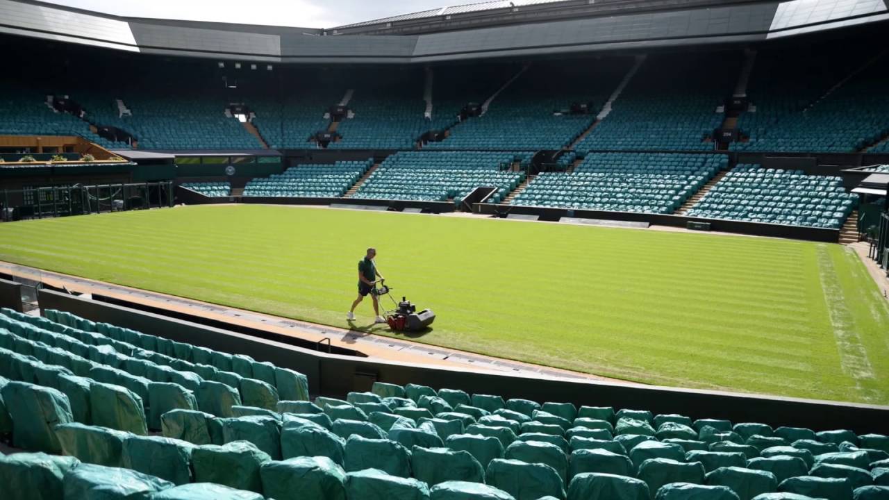 Centre Court receives first cut ahead of The Championships 2017