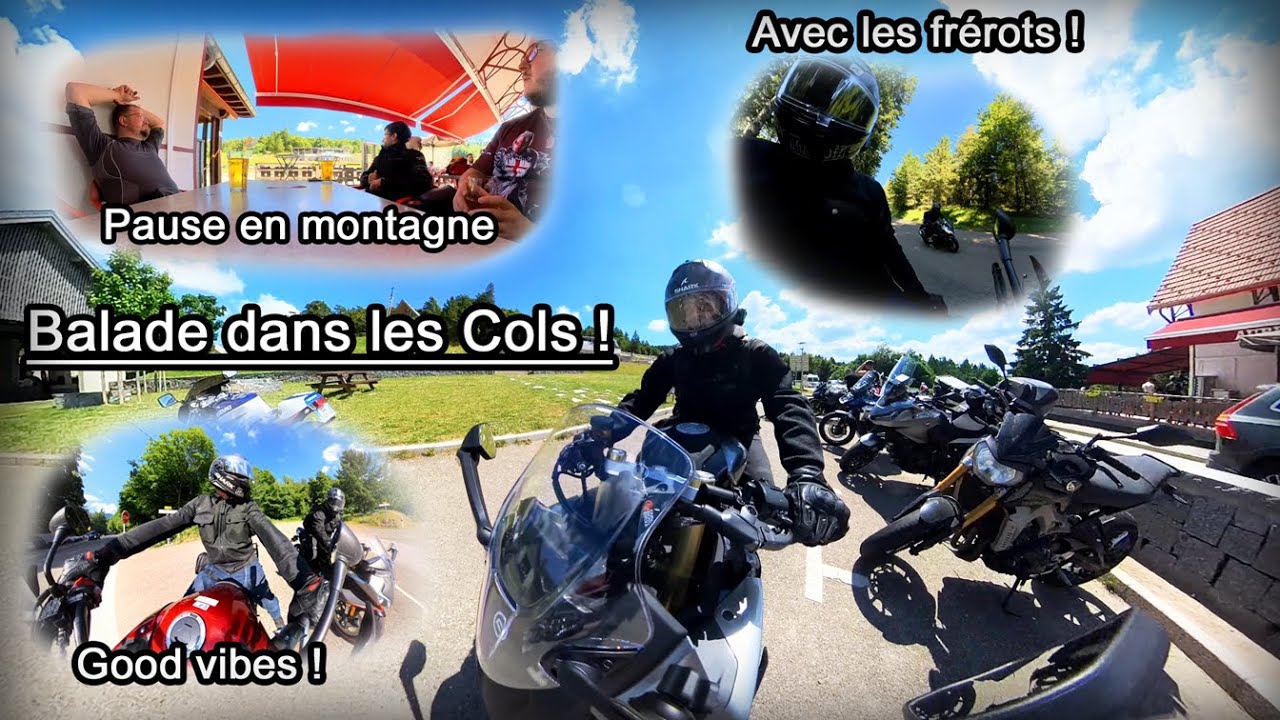 [MrShaoling] Moto &ndash; Grosse vir&eacute;e dans les COLS avec la team - Test en condition r&eacute;el ma CF 450 SR !