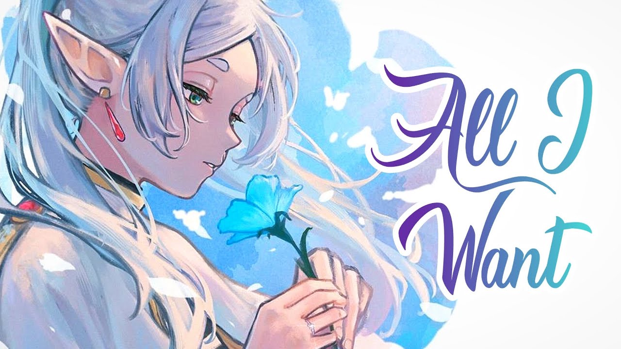 『Nightcore』All I Want - Kodaline // Cover by Jada Facer (Lyrics)