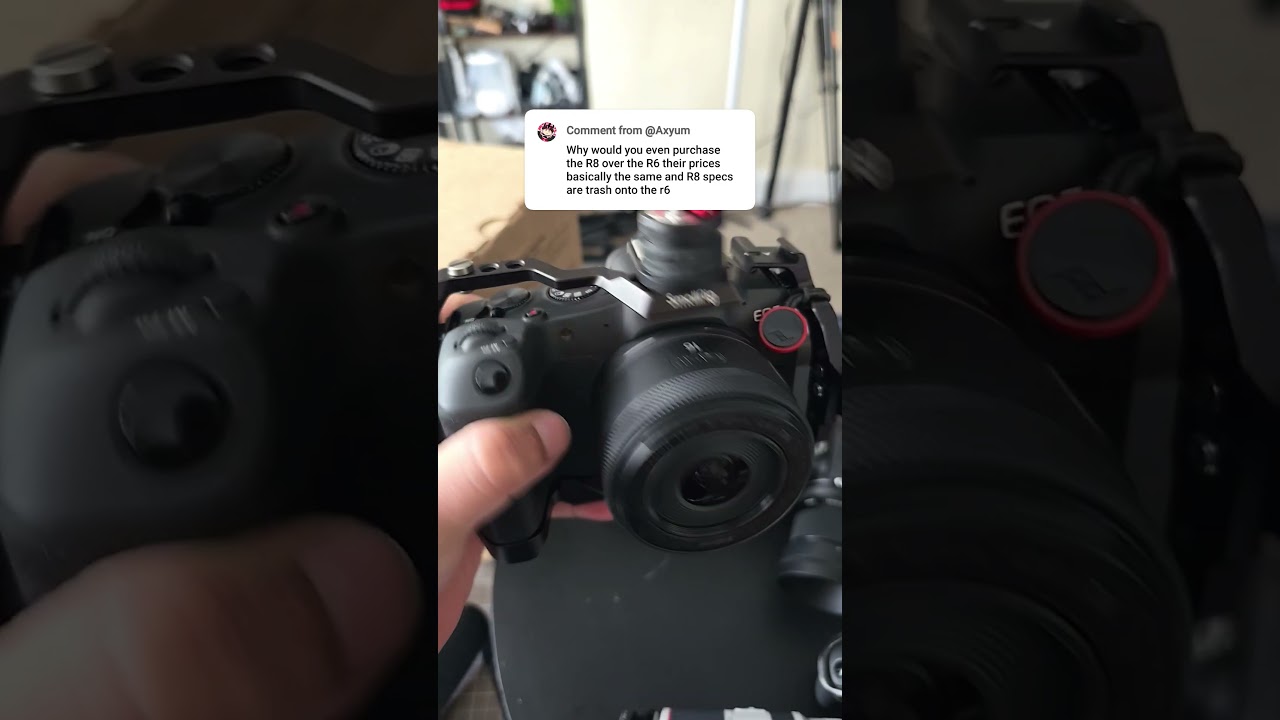 the Canon r8 is probably not for you. but its a really good camera.