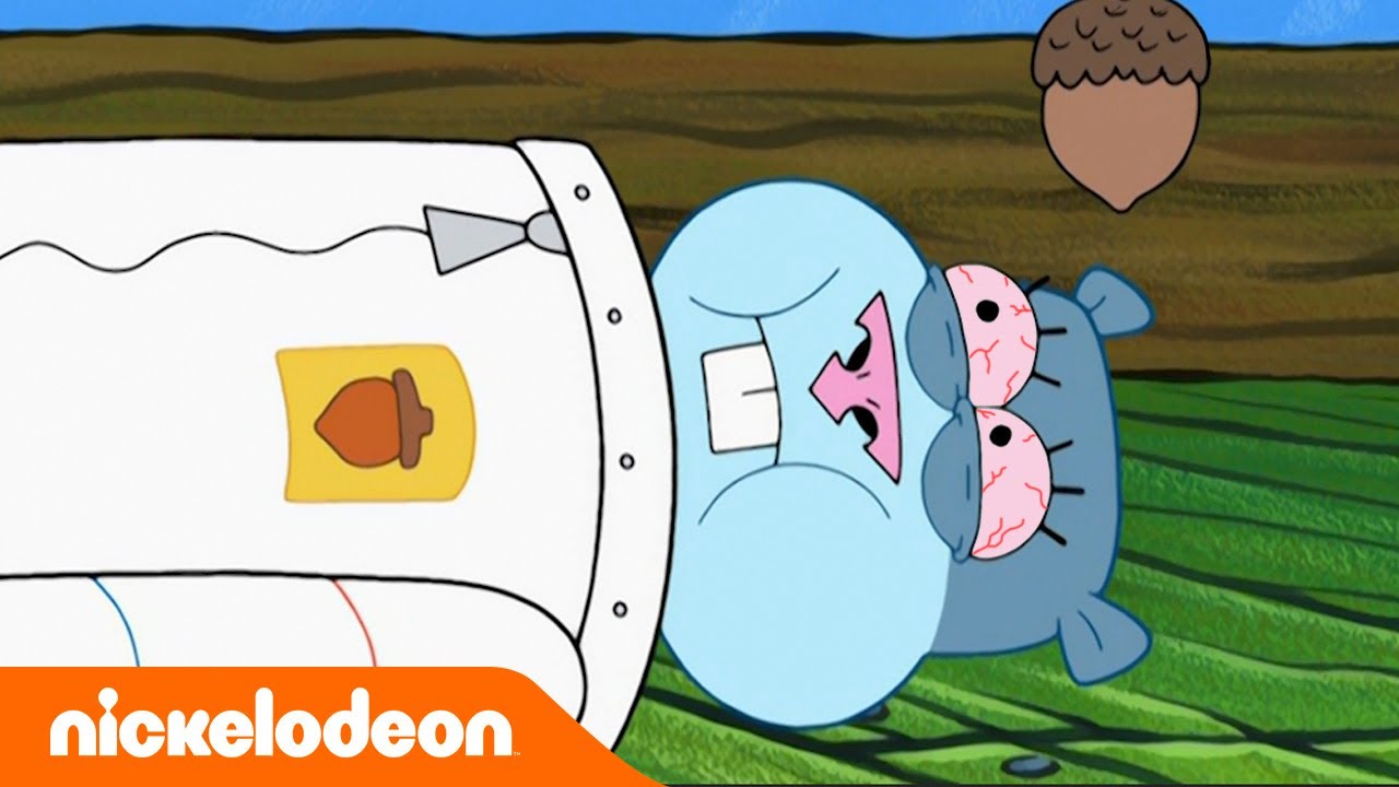 SpongeBob | Sandy nie może oddychać | Nickelodeon Polska
