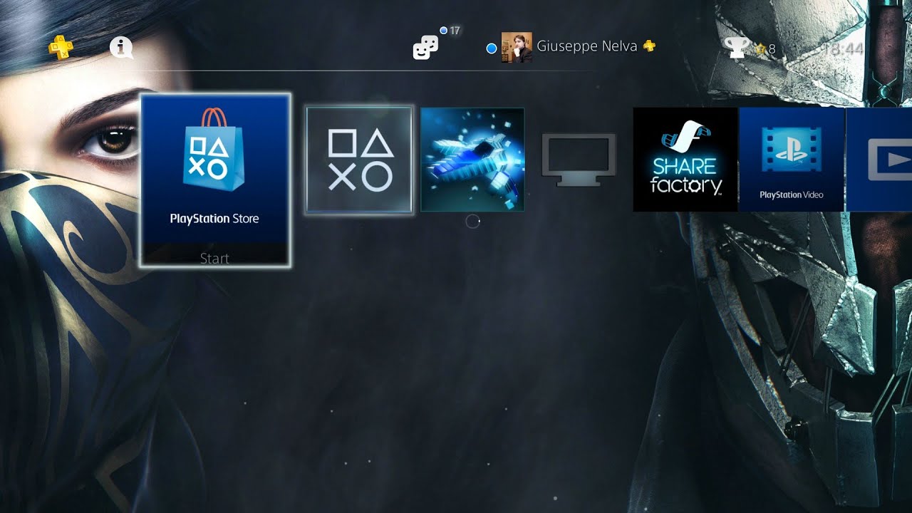 Dishonored 2 Free PS4 Dynamic Theme 2 (1080p)