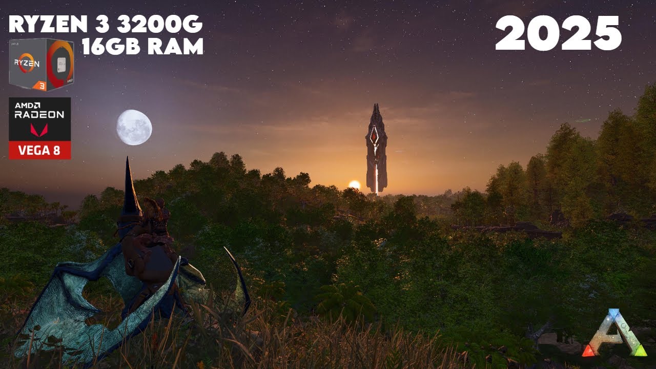 ARK Survival Envolved in Ryzen 3 3200G Vega 8 & 16GB RAM 2025