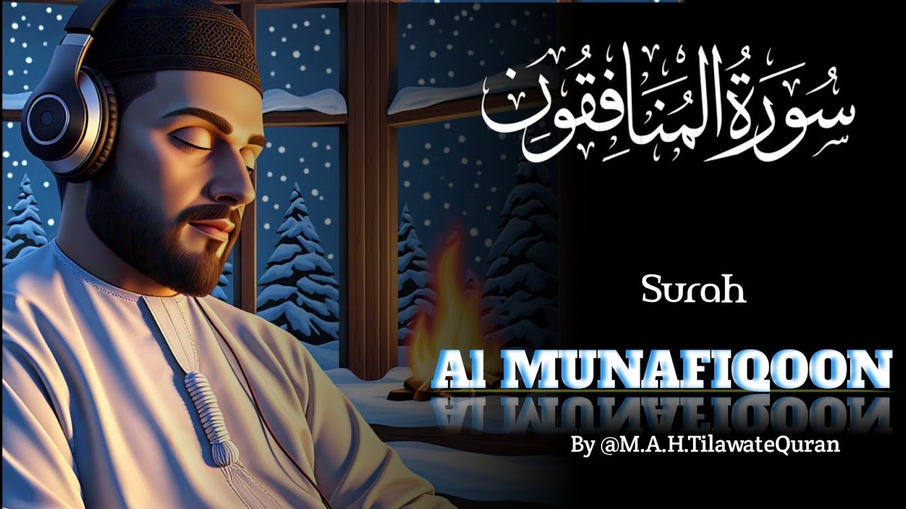 Heart-Touching Recitation of Surah Al-Munafiqun|A Message for Every Believer🕋 Hypocrisy Exposed