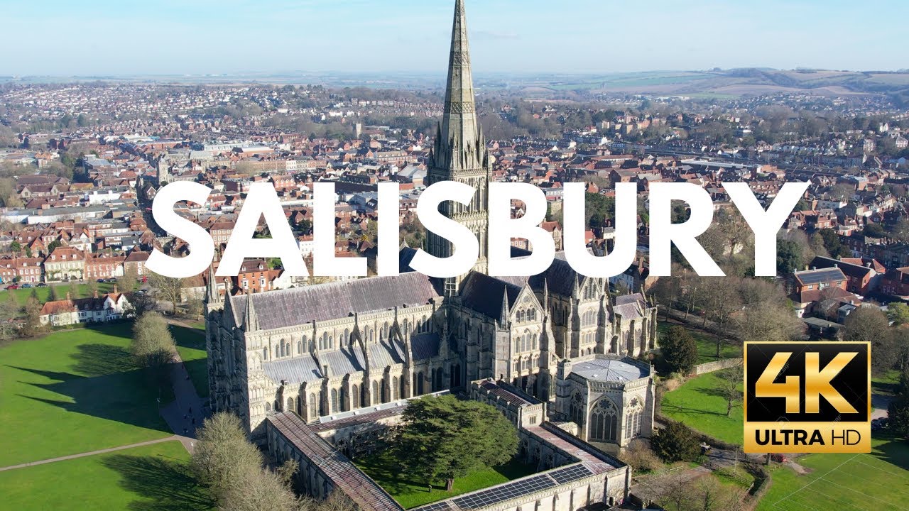 SALISBURY 🇬🇧 UK | 4K Drone Cinematography