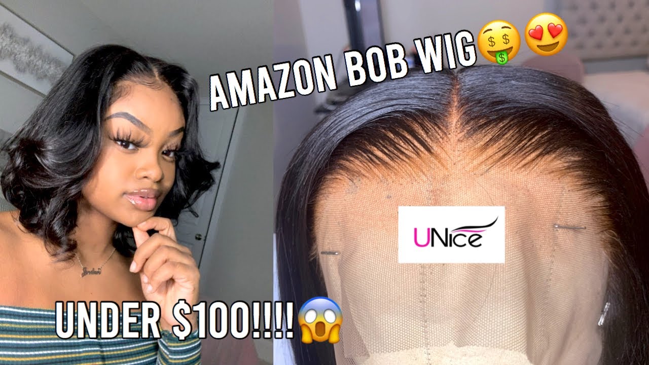 AFFORDABLE AMAZON BOB WIG UNDER $100😱😍|Ft. UNICE HAIR