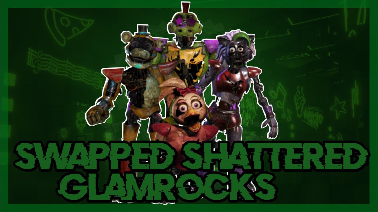 [Fnaf SB] Speed Edit - Swapped Shattered Animatronics!