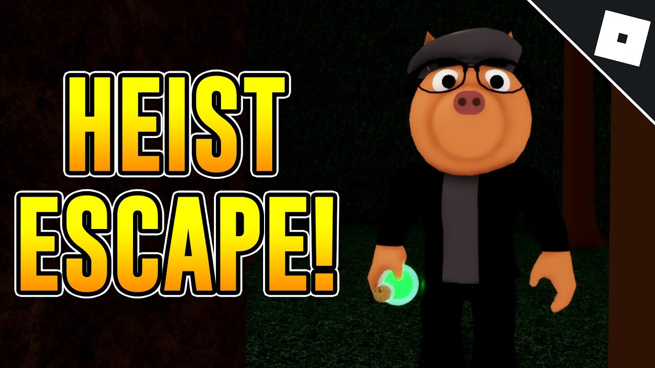 How to ESCAPE FROM THE HEIST MAP (BOOK 2: BONUS CHAPTER) in PIGGY | Roblox
