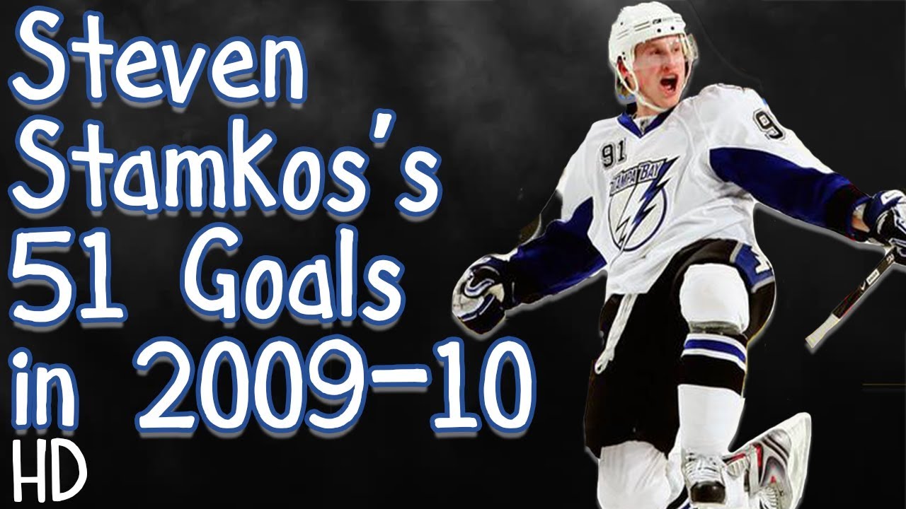 Steven Stamkos' 51 Goals in 2009-10 (HD) (Rocket Richard Season)