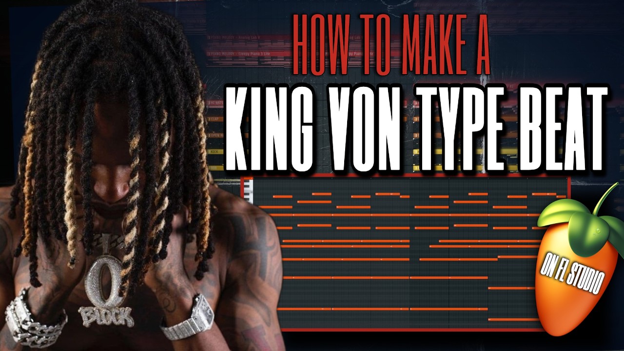 🔥How to make a King Von type beat on FL studio🔥Prod. by @9twobeatz