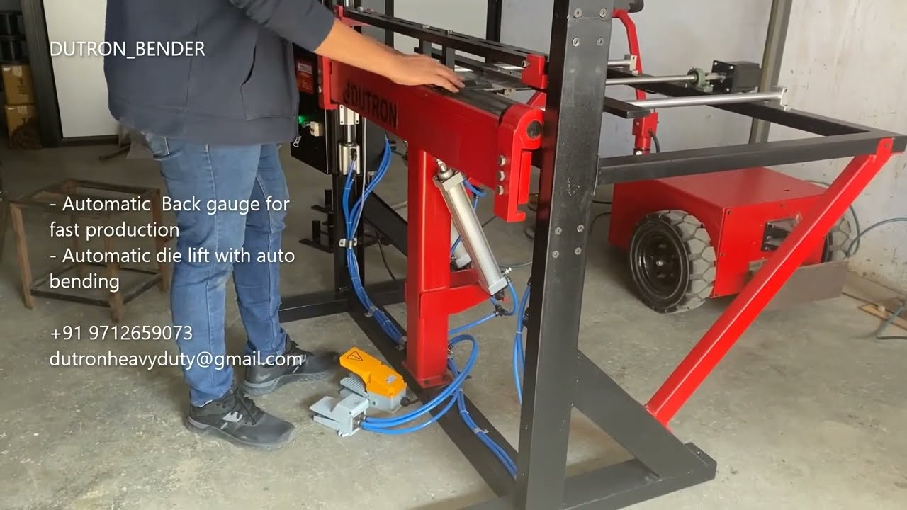 DBP 1000 CNC Electromagnetic sheet metal bending machine