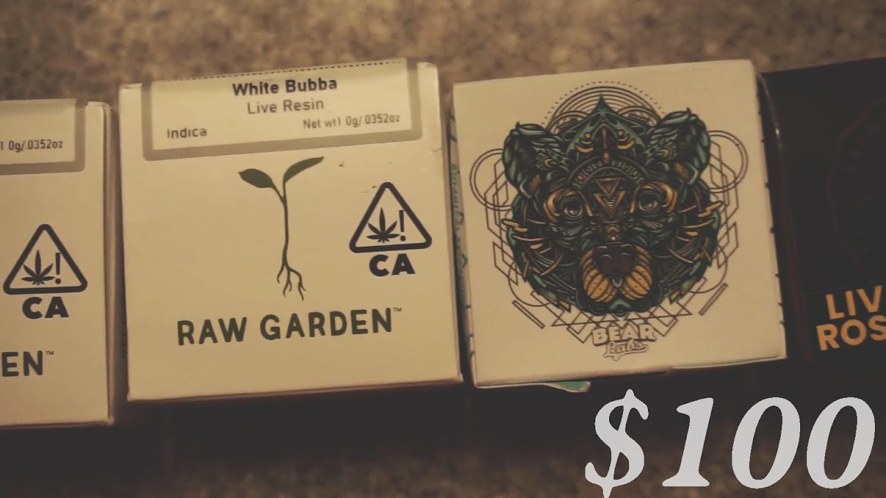 SPENDING $100 ON WAX AT A DISPENSARY